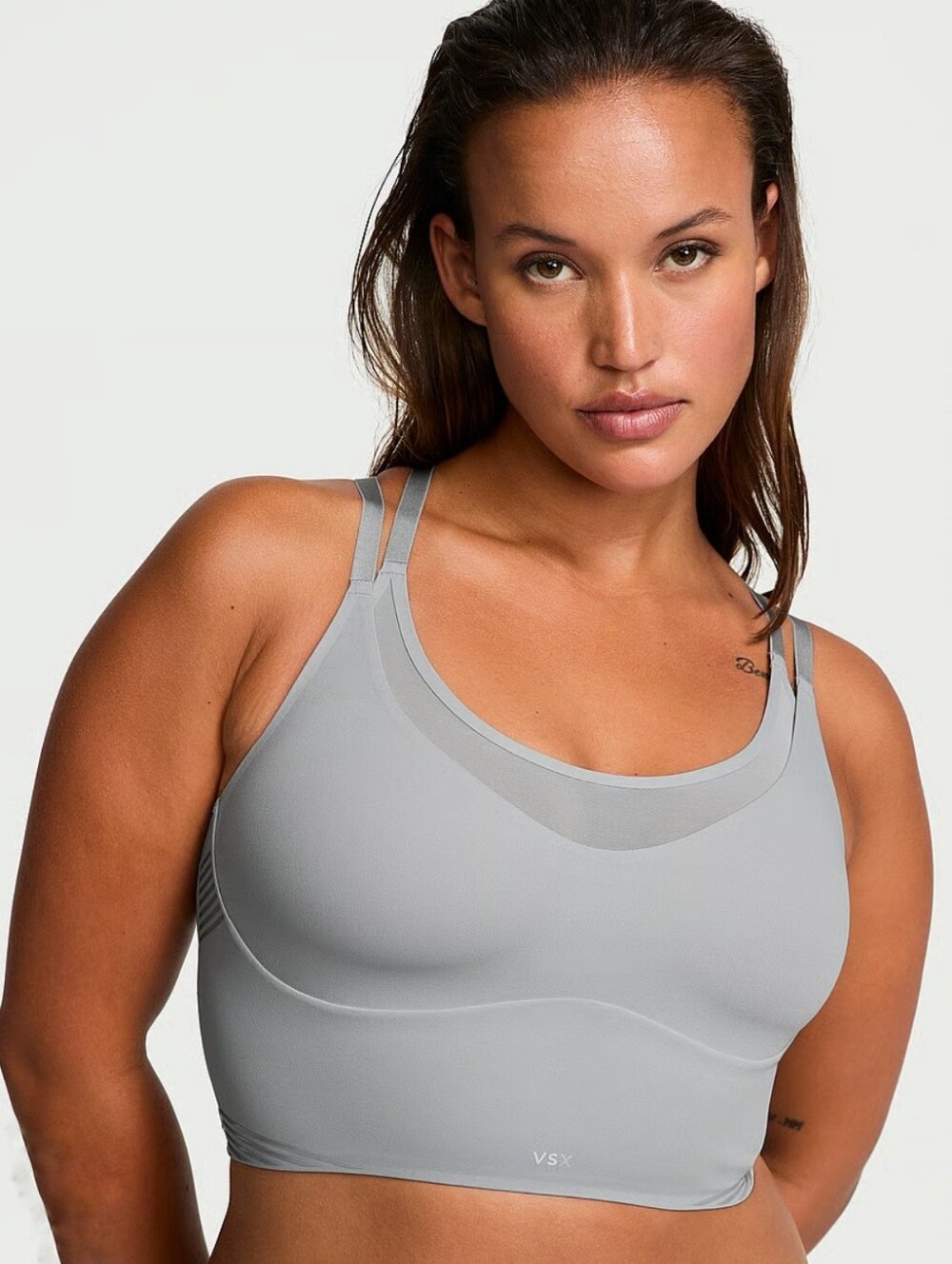 Victoria's Secret VSX Elevate Refined Contours Longline Sports Bra